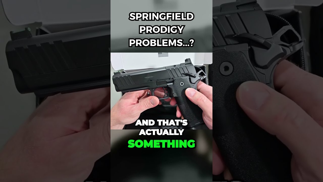 SPRINGFIELD PRODIGY PROBLEMS Gun Reddot 2011
