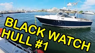 A Long Tow For a Special Restoration Project of a Legendary Boat Model | Tow 30ft Black Watch