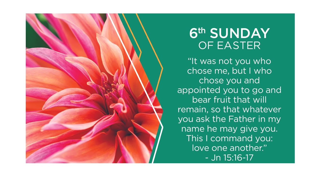 6th Sunday of Easter Sunday, May 5, 2024 YouTube