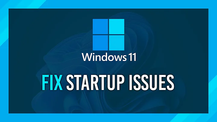 Fix Windows 11 start-up - Blackscreen, Bootloop, Infinite Loading