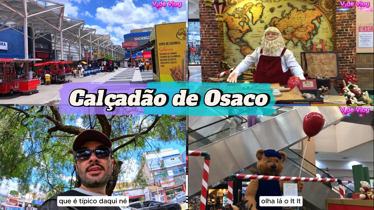 Calçadão de Osasco pela primeira vez, Decoração de Natal do shopping Osasco