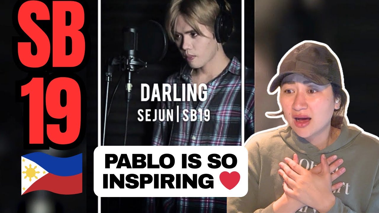 PABLO from SB19🇵🇭[COVER] DARLING by TAEYANG | I’m crying again!😭 PABLO’S VOICE & EMOTIONS| throwback