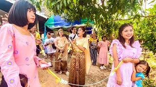 ฝรั่งอึ้ง! ประเพณีงานแต่งงานในอีสานใต้ไทย เป็นแบบนี้นี่เอง 🇹🇭