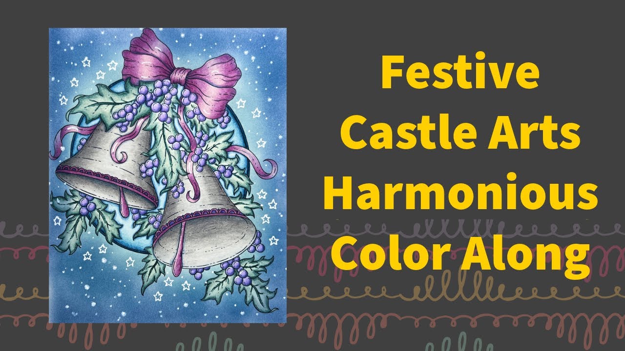 Unexpected Colors on this Hanna Karlzon Christmas Page