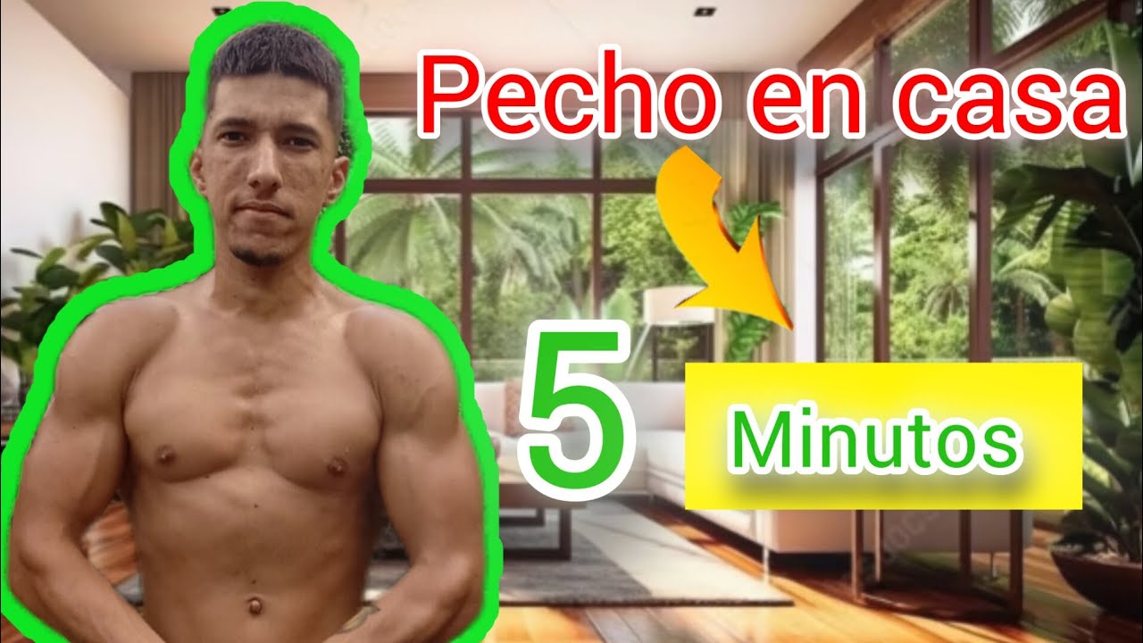 Rutina de pecho en casa 🔥#fitness #gym #gymrat #ejercicio - YouTube