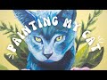 Painting My Cat with Daler-Rowney System3 Heavy Body Acrylics!