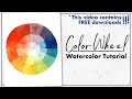 How to paint a color wheel and what you learn from it!