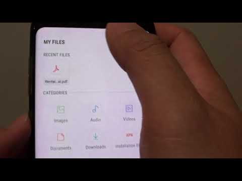 Samsung Galaxy S8: Find / Locate Downloaded Files