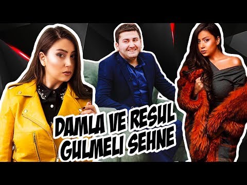 Damla və Rəsul Abbasov'dan Gülməli Səhnə