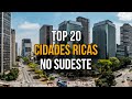 As 20 cidades mais ricas da regio sudeste do brasil pib 2024  ibge