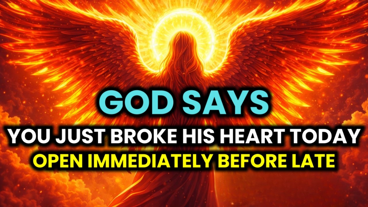🔴 ONLY 11 MINUTES LEFT — GOD SAYS: I NEVER THOUGHT YOU WOULD DO THIS. YOU JUST BROKE MY HEART TODAY…
