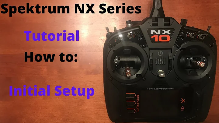 Spektrum NX Setup: Start to Finish Tutorial - System Settings (NX6/NX8/NX10)