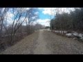 Spring ride on the cataract trail between fergus and elora