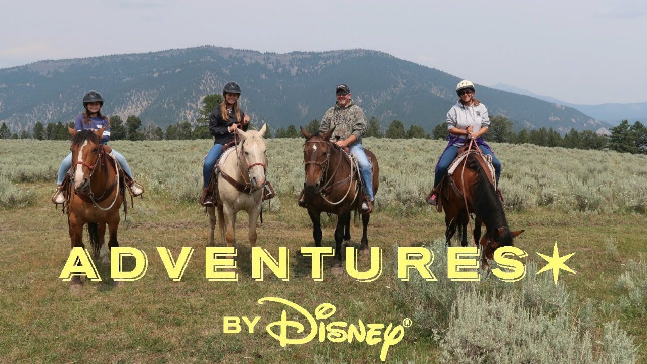 HORSEBACK RIDING AND ZIP LINING ALL ADVENTURE'S BY DISNEY! YouTube