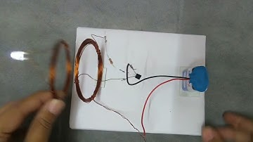 Wireless power transfer project | full video link in description #shorts