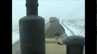 Building A road in a blizzard