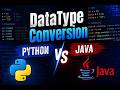 DataType Conversion Python vs Java