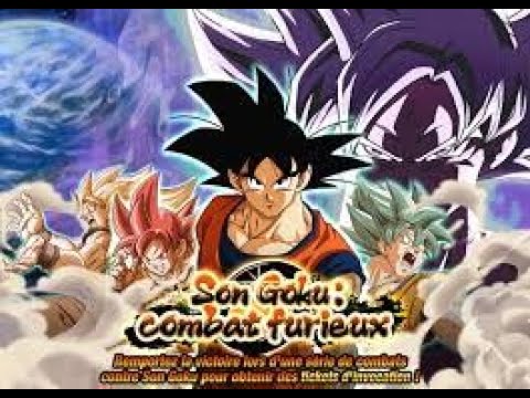 DRAGON BALL Z DOKKAN BATTLE | SON GOKU COMBAT FURIEUX PUISSANCE MAXIMALE