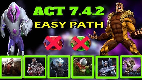 Mcoc Act 7.4.2 Easy Path  Completion