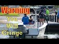 This is rough to watch  miami boat ramps  black point marina