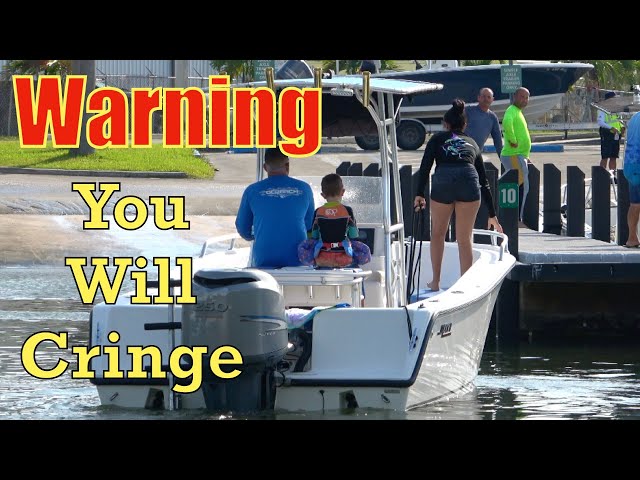 This Is Rough To Watch | Miami Boat Ramps | Black Point Marina class=