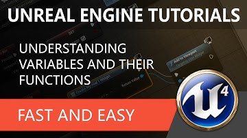 Unreal Engine 4 - Working with variables in the event graph.