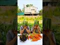 Two friends are teasing each other 🥕🍉🦆🥕🍉🦆😱 #shorts #camping #survival #lifehacks
