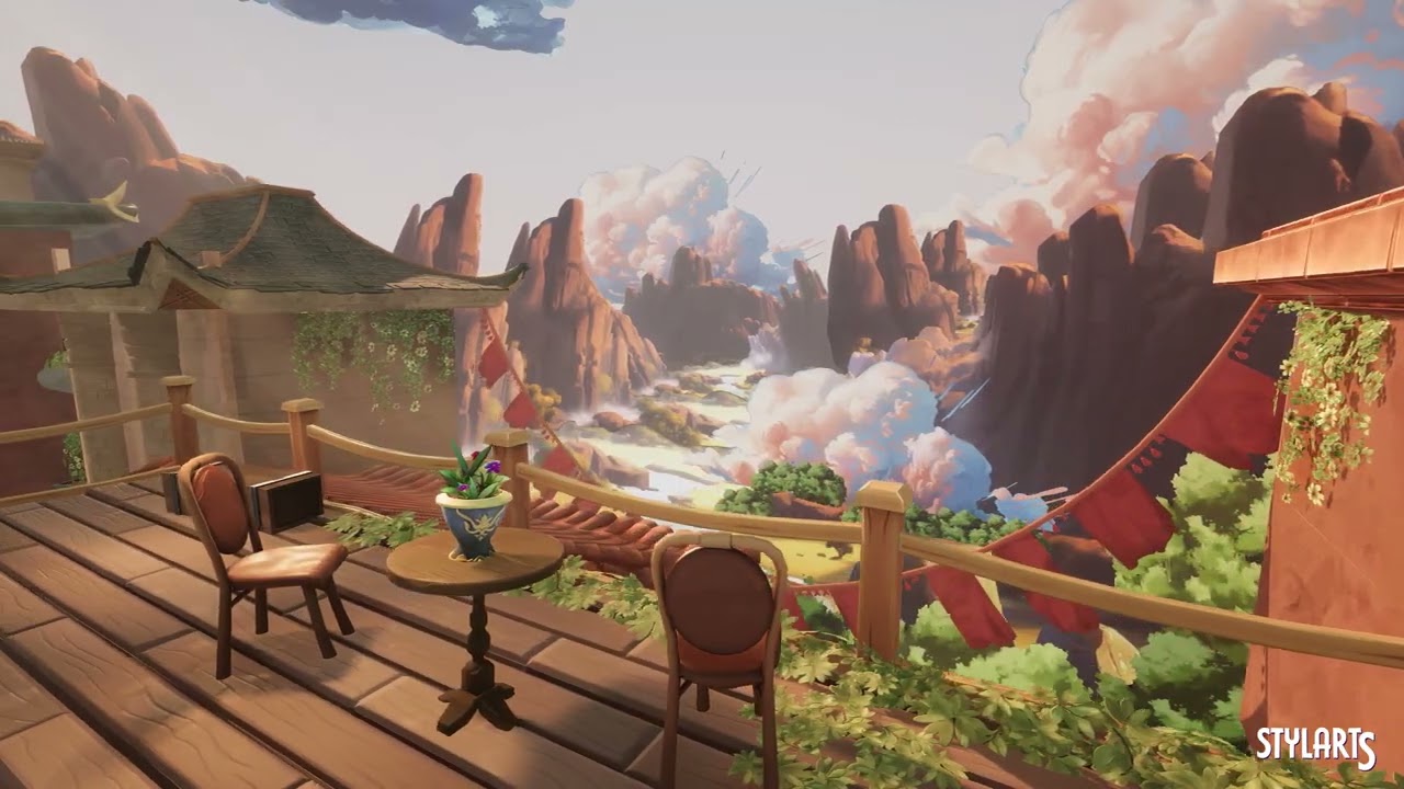Stylized Asian Temple, video preview 2