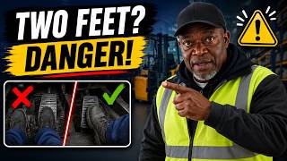 Why Driving a Forklift With Two Feet Is Career-Ending.