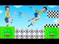 Throwing SWORDS At JELLY! (Happy Wheels)