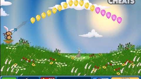 Bloons 2 Spring Flight Level 14 Rainbow