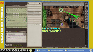 Fantasy Grounds Player Tutorial & Tips (DnD5e) Part 2, FGA Presents