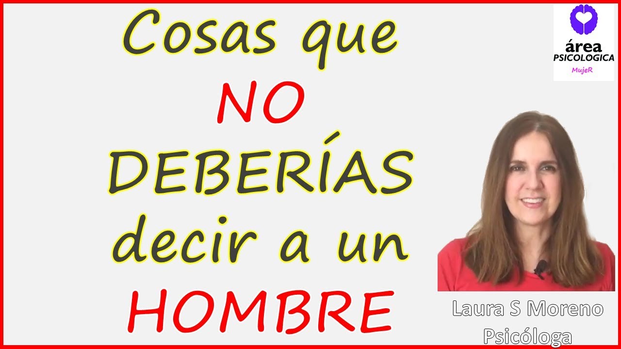 Cosas que NO deberías decir a tu pareja