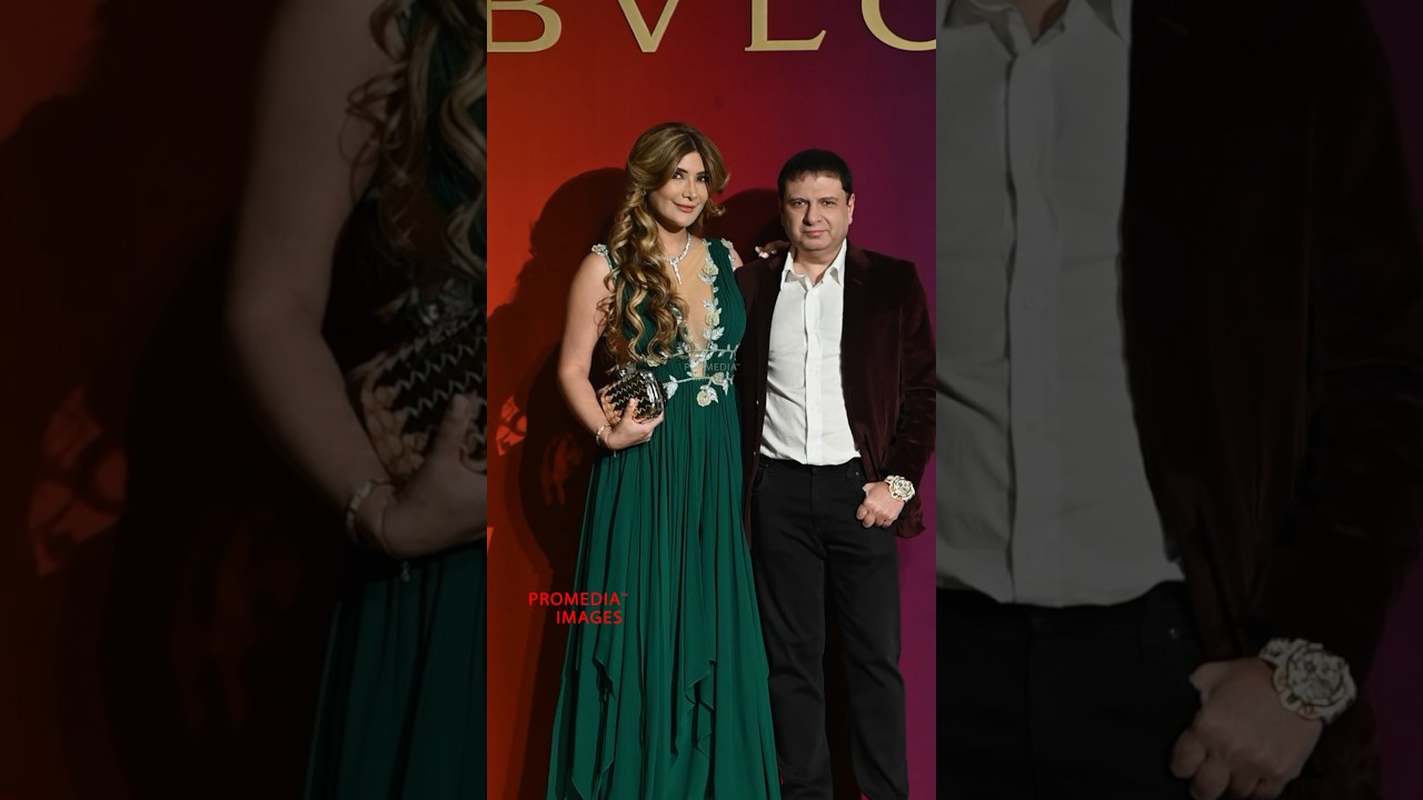 Michelle & Yohan Poonawalla at Roman Holi celebration by BVLGARI & Isha Ambani | ProMedia