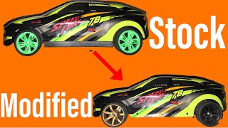 Making a cheap rc car faster in 3 minutes!!