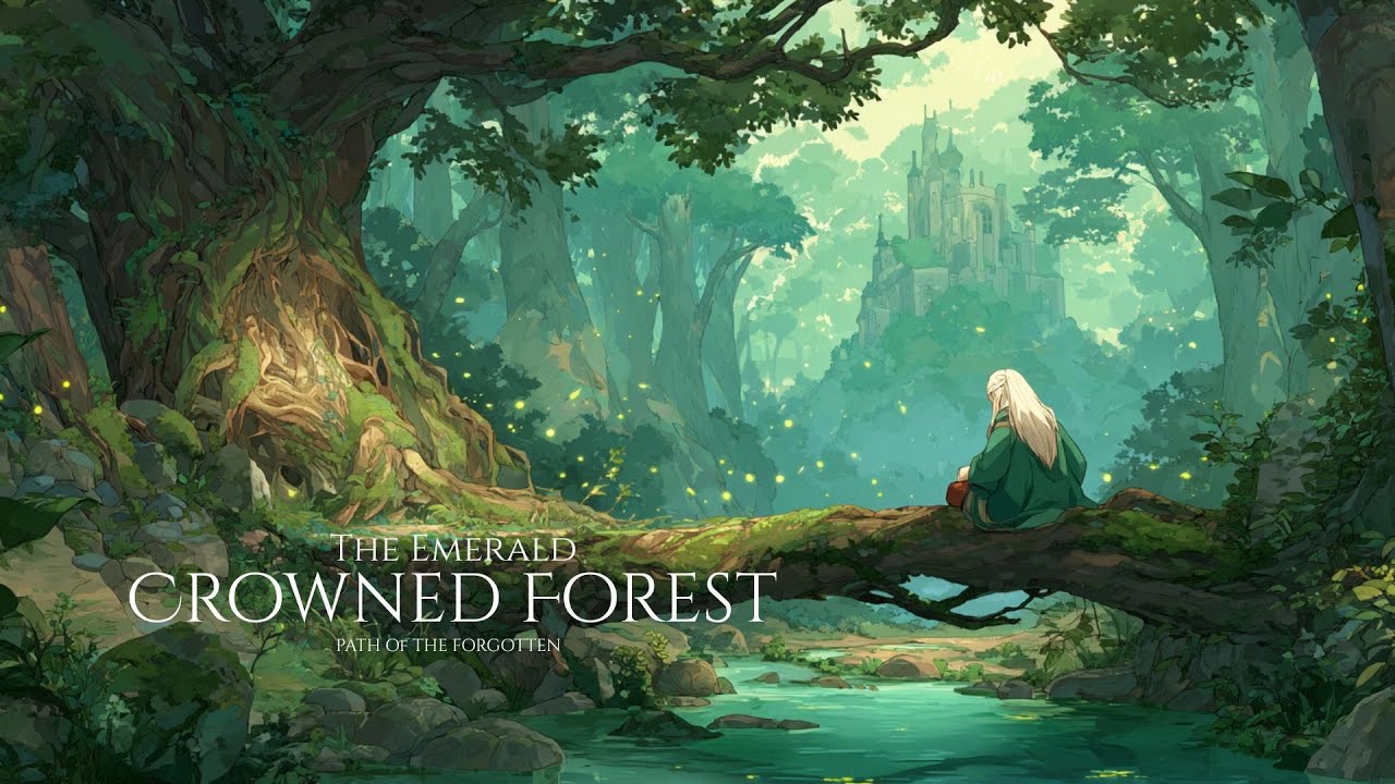 Medieval Music For Focus & Calm | The Emerald Crowned Forest