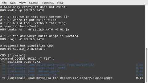Programming {{ cpp ninja cmake }} w/ header files hello world