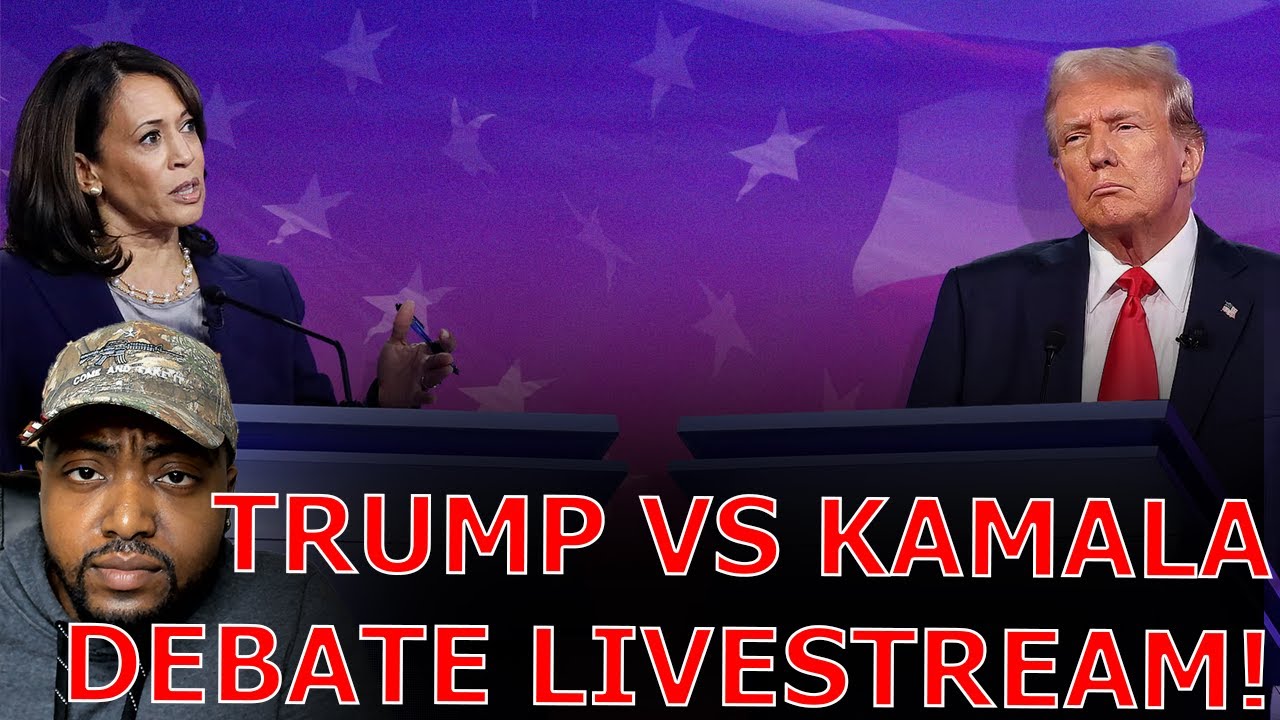 Donald Trump Vs Kamala Harris FACE OFF In ABC Presidential Debate Livestream REACTION!