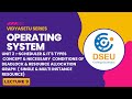 Operating System Unit-2 | Scheduler, Deadlock &amp; RAG Explained | Diploma Sem 1 | P-3|VidyaSetu series