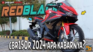 CBR150R 2024?? HONDA CBR150R MERAH HITAM ABS 2023 KAYAK GINI NIH