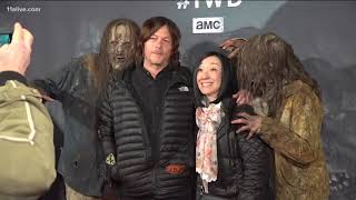 Go inside Walking Dead Super Bowl party