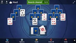 Microsoft Solitaire Collection: TriPeaks - Hard - July 27, 2021 screenshot 5