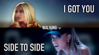 Bebe Rexha & Ariana Grande - I Got You Walking Side To Side (Mashup) Feat. Nicki Minaj