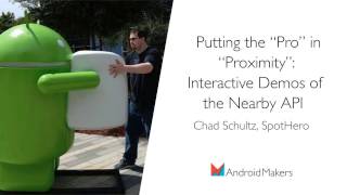 Putting the “Pro” in “Proximity”: Interactive Demos of the Nearby API by Chad Schultz, SpotHero EN