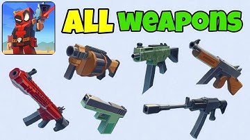 Pixel Combat Zombie Strike - All Weapons Full Unlocked - Gameplay Walkthrough Part 6 (Android, iOS)