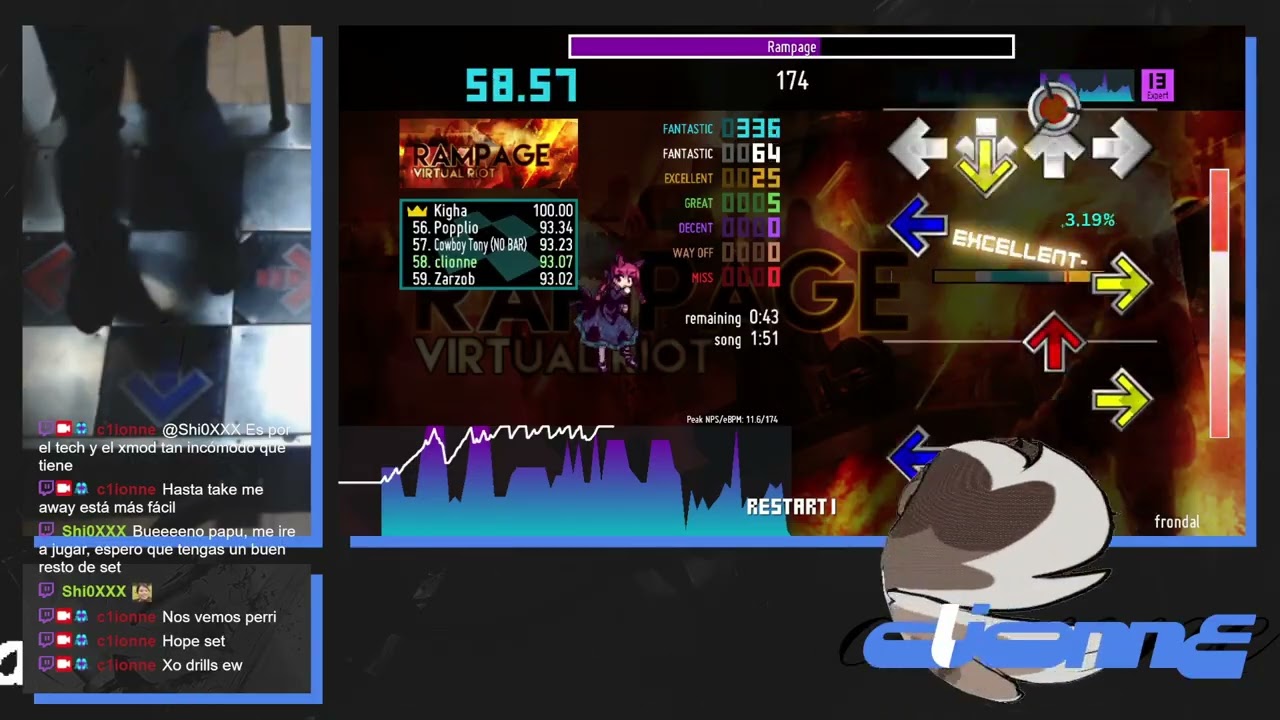 Rampage [SX13] 94.21EX | ITG/StepMania - YouTube
