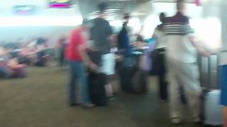 Inside The Terminal At Denver International Airport
