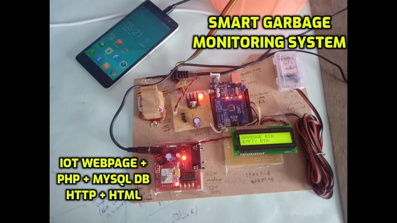 smart trash monitoring system