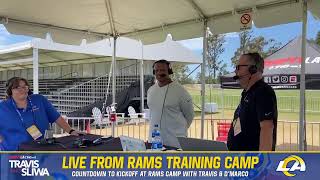 Travis & Sliwa: We are LIVE from Rams Camp with Travis & D'Marco + Puka Nacua joins the show!