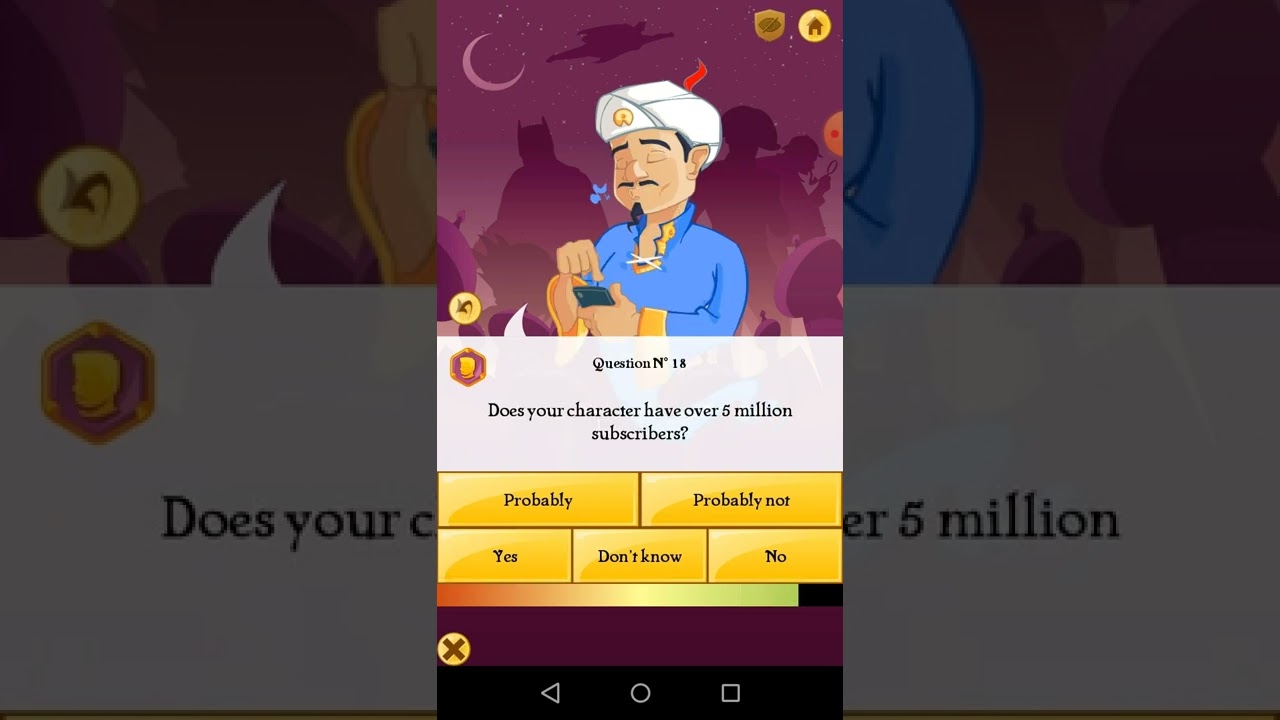 First video on akinator - YouTube